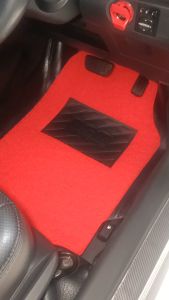 Karpet Mobil Mie Universal 2 Baris - Bagian Penumpang Sambung / Karpet Mobil PVC Sintetis Tebal Dan empuk Dapat Digunakan Semua Merk Mobil