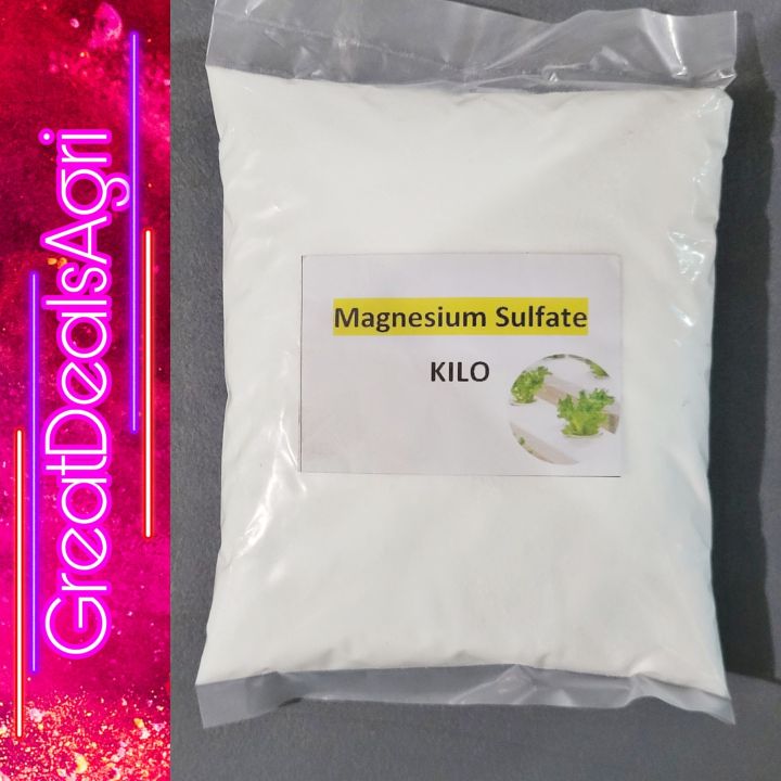 MAGNESIUM SULPHATE (KILO) DRIP GRADE WATER SOLUBLE POWDER Lazada PH