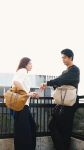 HEADS - Heads+ Drawstring Bag Hazelnut | Tas Pria/Wanita Slempang Serut