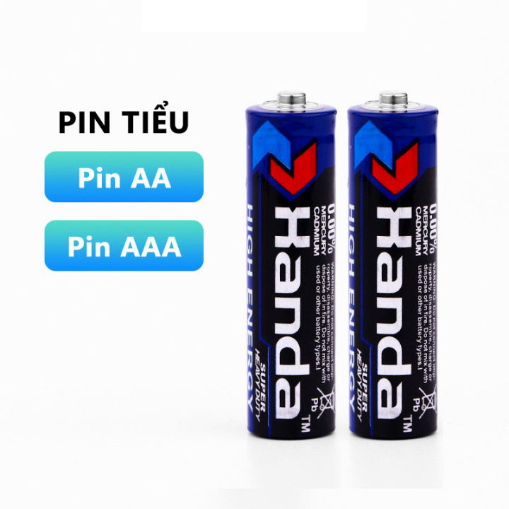 Pin tiểu pin đũa 2a 3a HANDA aa aaa 1.5v