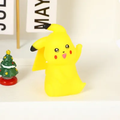 Pikachu Night Light Button Battery Powered Pocket Monsters Pocket Monsters Night Light