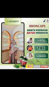 NATURAFIT Obat Herbal Gurah - Bantu Keluarkan Lendir Dahak & Kotoran Berlebih Pada Saluran Pernapasan