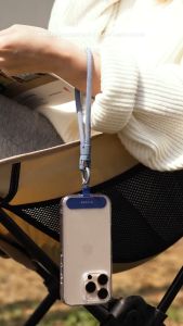 RINGKE® HOLDER LINK & FLOW HAND STRAP U-Type Trendy Simple Style & Comfort design for Smartphone AirPods Galaxy Buds Key