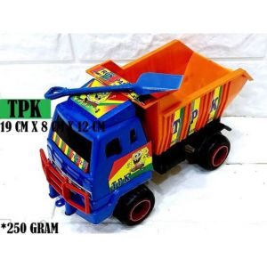 Mobilan Truk Oleng Plastik Variasi Lampu Led / Mainan Truk Ada Lampunya