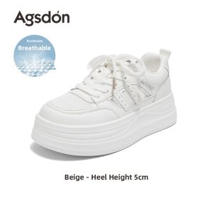 Agsdon | Thick Sole Lightweight Breathable Canvas Shoes