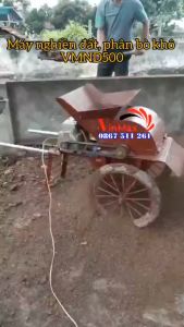 Máy nghiền đất đóng bầu ươm cây giống