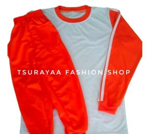 (BISA BAYAR DI TEMPAT) KAOS STELAN OLAHRAGA SEKOLAH TK PAUD RA//BAJU SERAGAM OLAHRAGA ANAK TK PAUD RA BISA COD