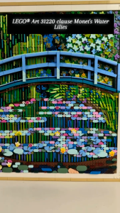 [BrickStory] LEGO Art Claude Monet – Bridge over a Pond of Water Lilies (31220)(3179 pieces)