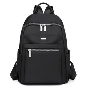 IELGY Korean Version Fashion Oxford Cloth Ladies Backpack Casual Lightweight Student Bag Waterproof Large Capacity Travel Bag