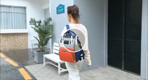 TAS DIAPER / TAS BAYI MULTIFUNGSI / TAS POPOK / BABY DIAPER BAG PERAWATAN TAS PERLENGKAPAN RANSEL BACKPACK