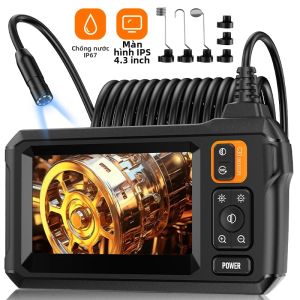 Camera Nội Soi Công Nghiệp HD1920P Màn Hình IPS 43 Inch IP67 Ống Kính Đơn/kép Chống Nước Để Kiểm Tra Đường Ống Ô Tô Công Cụ Ô Tô