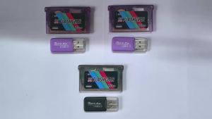 Bandai | SCFW V1.5 Mini SC Card 1000+ in 1 Flash GBA Card For GBA GBC GB NES with Adapter With 8G TF Card Game Console Accessories