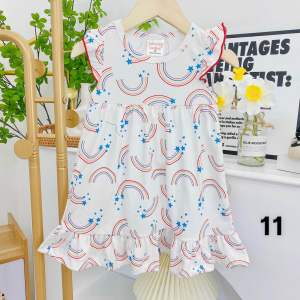 Váy hè cánh tiên bé gái VNXK