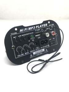 Bluethooth CV03 Amplifier Board 5 Inch 12V Car FM Receiver Bass Cannon Core 220V Home Speaker Amplification Board