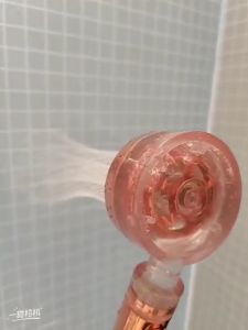 Turbo Fan Shower Head Water Saving High-Pressure Rainfall Propeller AND Jet Shower Head 360