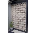 Roster beton minimalis varian motif warna putih abu merah/hiasan dinding/lubang angin/dekorasi rumah. 