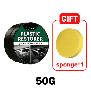 Car Plastic Restorer Back To Black Gloss Auto Interior Leather & Panel Renewal Wax Coating Agent Auto Polish And Repair Coating