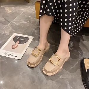 READY STOCK ELynA Womens Oxfords Shoes Loafers Womens Flat Shoes Kasut Getah Wanita Tapak Tebal Kasut Perempuan Kasut Wanita