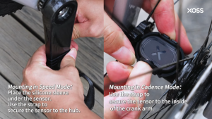 Cảm Biến Tốc Độ / Cảm Biến Nhịp XOSS Arena Speed/Cadence Sensor ANT+ BLE 5.0 Dual Tương Thích Apple Watch Garmin Bryton