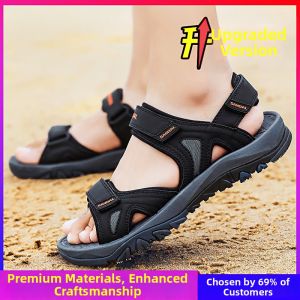 CVPAJ | Comfortable Lightweight Men Sandals for Driving Beach and Water Activities