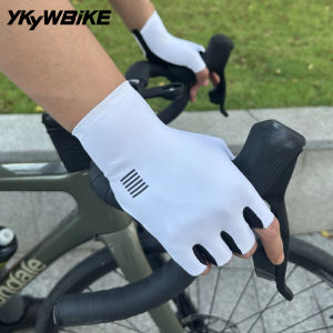 YKYWBIKE Cycling Gloves Men Women Half Finger Outdoors Sports Gloves Summer Road Bike Riding XRD Padding Bicycle Gloves