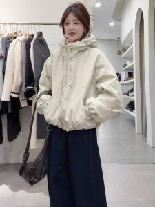 SHIMO | Short-Sleeved Down-Filled Thickened Winter New-Style Hooded Coat