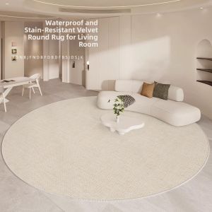 Round High-end Multifunction Non-slip Carpet