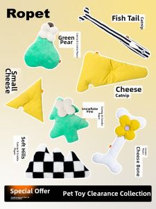 Ropet | Chew Resistant Pet Toy for Cats and Dogs Special for Sleeping