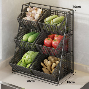 QINQI | Multipurpose Vegetable and Fruit Storage Rack