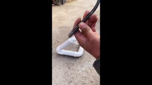 Pipe Cleaner Kawat Pembersih Saluran Pipa Mampet Dengan Adaptor Bor Kawat Alat Pembersih Saluran Air Dengan Adaptor Bor Anti Sumbat Pipa