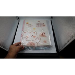 A4 Cute Kawaii Design 60Pages Info File Folder Multi-Layer Large Capacity School Supplies