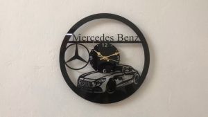 (Bảo hành 3 năm) ĐỒNG HỒ TREO TƯỜNG HÌNH XE MERCEDES-BENZ – MỘT PHỤ KIỆN CHẤT CHƠI CHO NGƯỜI YÊU XE