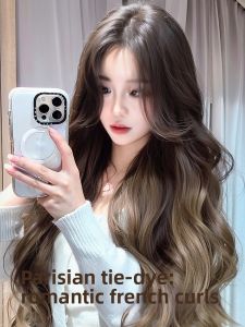 XIAOQI | Natural Looking Colorful Big Wave Long Wavy Hair Extension Piece