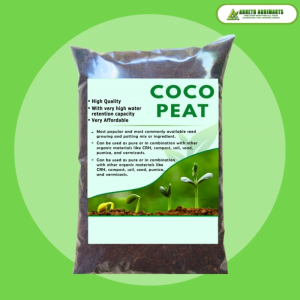 ARNETH COCO PEAT FOR HYDROPONICS and PLANTS - RAW UNSCREENED