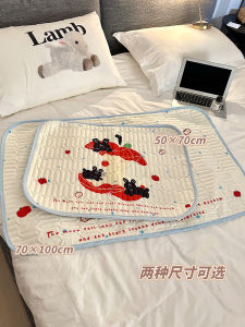 ผ้ากันเปียกป้องกันรั่วไหลขนาดใหญ่แบบซักได้ ผ้ากันเปียกสำหรับใช้ในห้องนอน หอพักนักเรียน ห้องนอน ที่รองกันลื่น