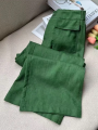 XIANGHOUMINCHU | High Waist Comfort Tencel Culottes Pants. 