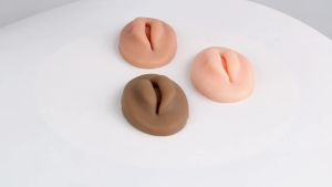 3D Tattoo Practice Lip Open Mouth With Teeth Soft Silicone Realistic Texture For Permanent Makeup Beginner Training Supplies