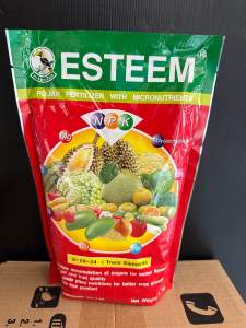 9-19-34 ปุ๋ยเกล็ด เอสทีม ขนาด 1kg บำรุงดอก และเร่งผล เพิ่มน้ำหนัก