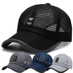 2026 Mens Mesh Baseball Cap Breathable Summer Caps Dad Hat Outdoor Fishing Hats Bone Gorras Snapback Trucker Cap Women Hat