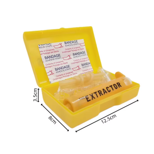 Outdoor Emergency Venom Extractor Vacuum Pump for Snake Bites Bee Wasp Stings Mosquito Bites - Portable Health Care Device