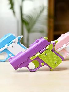 Mini Prototype 1911 Radish Novelty Toy Gun - Collectible Action Figure Weapon for All Ages