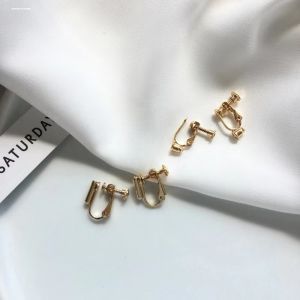 No-piercing Adjustable Spiral Ear Clip Adapter