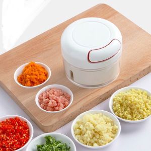 MANUAL MINI BLENDER FOOD CHOPPER VEGETABLE GARLIC CHOPPER SHREDDER FOOD BLENDER PROCESSOR CRUSHER TOOL FOOD CHOPPER