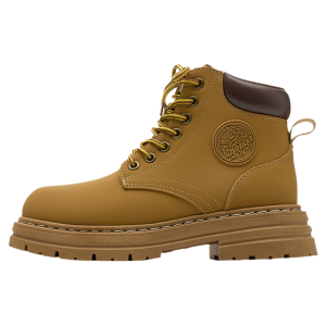 Warrior | Autumn Outdoor Working Style Hiking Thick Sole Yellow Martin Boots