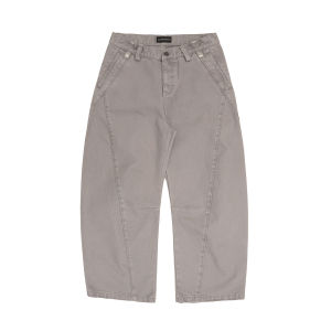 High Quality Canvas Casual Pants Loose Fit Long Trousers Youth Fashion All Seasons Solid Color MasonPrince Lightweight Industrial Relaxing