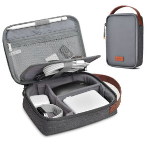 WiWU Travel Electronic Organizer Bag MacBook Power Adapter Charger Cables Storage Bag for Earphone HDD Electronics Gadget Pouch