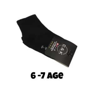 🇲🇾CNKSW🧦1 Pair Bamboo Deodorant Black School Socks And Adult