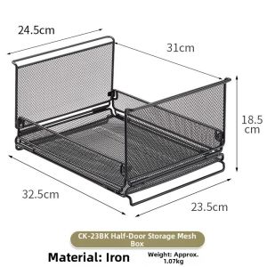 Campingmoon | Foldable Open Top Storage Basket