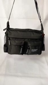 Tas Selempang Slingbag Pria Wanita Sling Bag Pria Premium Tas Slempang Sekolah Kerja Kuliah Ashteger