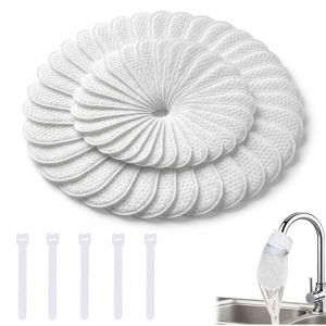 Thickened Splash-Proof Faucet Filter Cotton Bag Disposable Sediment & Scale Remover for Kitchen & Bathroom Water Tools